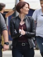 Supergirl Alex Danvers Leather Black Jacket