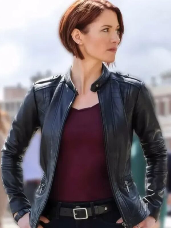 Supergirl Alex Danvers Leather Black Jacket