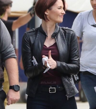 Supergirl Alex Danvers Leather Black Jacket