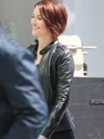 Supergirl Alex Danvers Leather Black Jacket