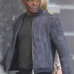 Supergirl J’onn J’onzz Dark Grey Suede Leather Jacket