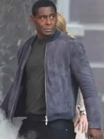 Supergirl J’onn J’onzz Dark Grey Suede Leather Jacket