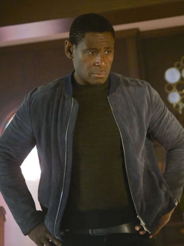 Supergirl J’onn J’onzz Dark Grey Suede Leather Jacket