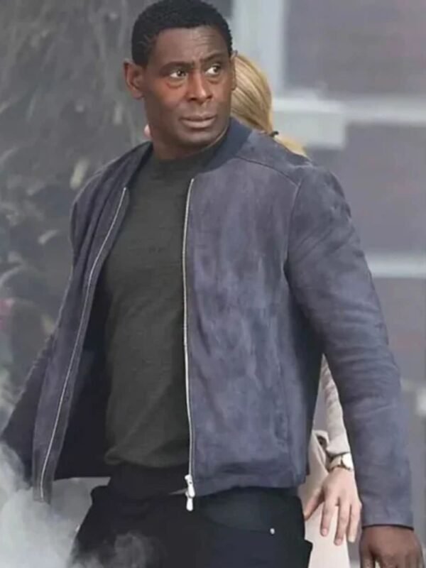 Supergirl J’onn J’onzz Dark Grey Suede Leather Jacket
