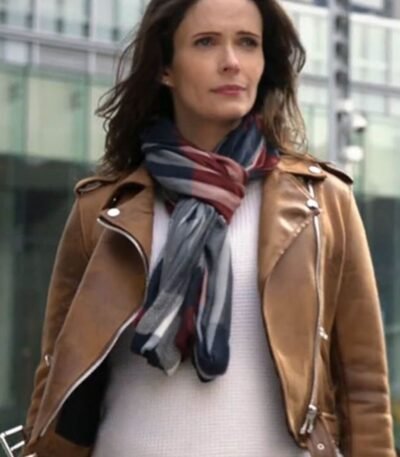 Supergirl Lois Lane Brown Vegan Leather Jacket