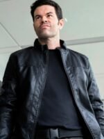 Supergirl Otis Graves Black Leather Jacket