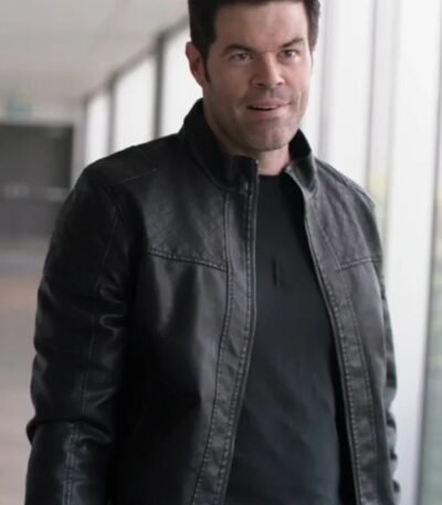 Supergirl Otis Graves Black Leather Jacket
