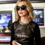 Supergirl S02 Cat Grant Black Leather Jacket