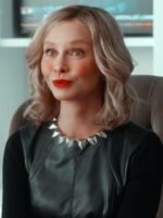 Supergirl S02 Cat Grant Black Leather Jacket