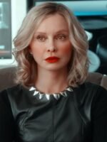 Supergirl S02 Cat Grant Black Leather Jacket