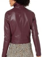 Supergirl S06 Kelly Olsen Maroon Leather Jacket