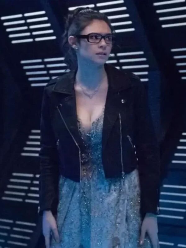 Supergirl S06 Nia Nal Biker Leather Jacket