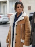 Superman And Lois Lana Lang Shearling Fur Coat