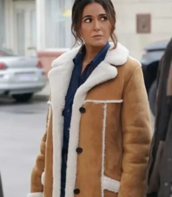 Superman And Lois Lana Lang Shearling Fur Coat