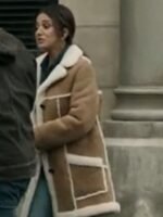 Superman And Lois Lana Lang Shearling Fur Coat