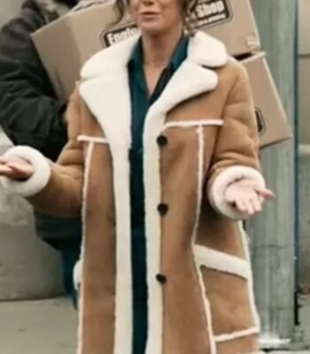 Superman And Lois Lana Lang Shearling Fur Coat