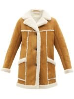 Superman And Lois Lana Lang Shearling Fur Coat