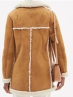 Superman And Lois Lana Lang Shearling Fur Coat