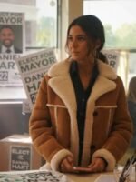 Superman And Lois Lana Lang Shearling Fur Coat