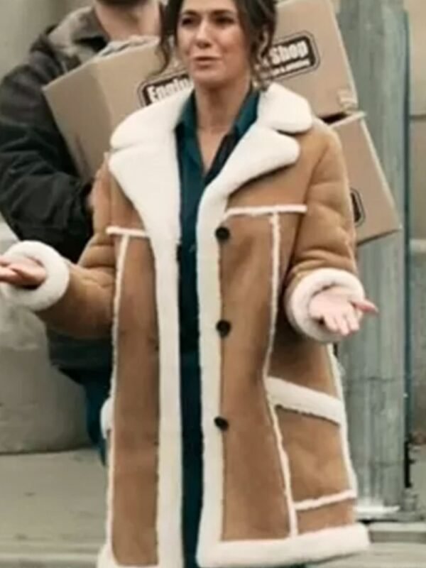 Superman And Lois Lana Lang Shearling Fur Coat