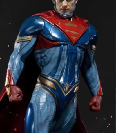 Superman Man Of Steel Injustice 2 Costume Jacket