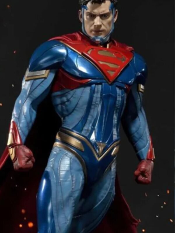 Superman Man Of Steel Injustice 2 Costume Jacket