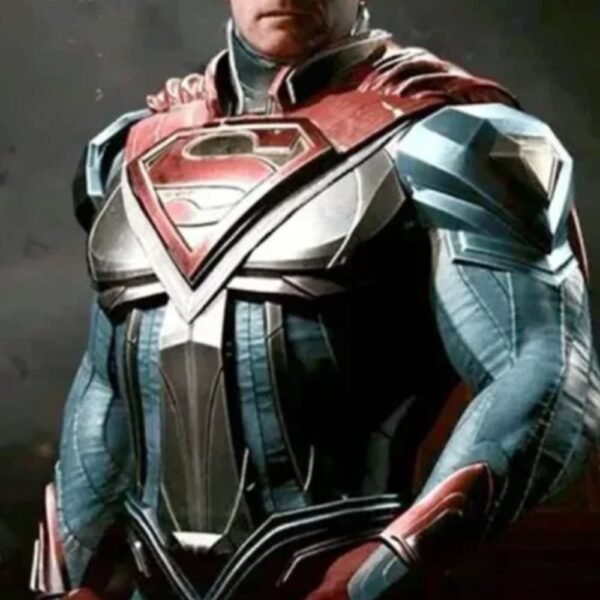 Superman Man Of Steel Injustice 2 Costume Jacket