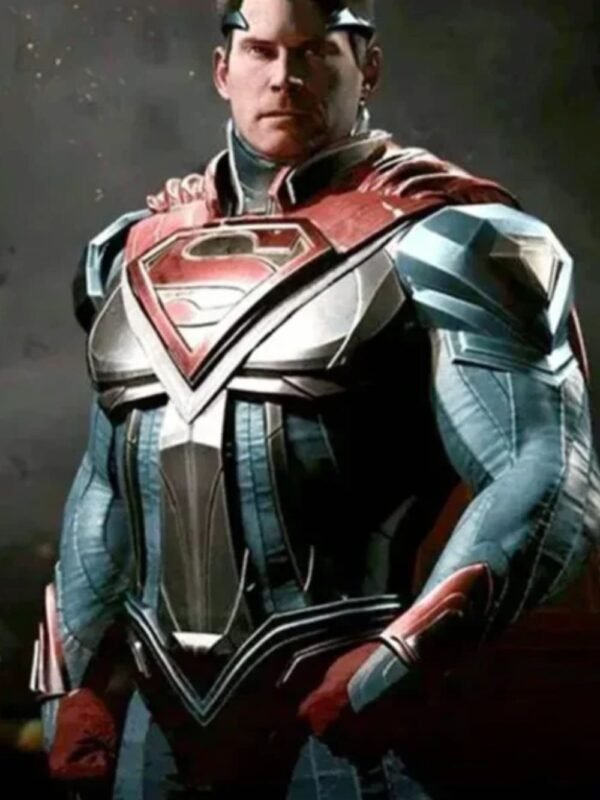 Superman Man Of Steel Injustice 2 Costume Jacket