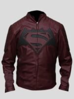 Superman Smallville Maroon Jacket