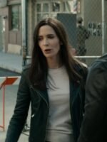 Superman and Lois Lane Biker Leather Jacket