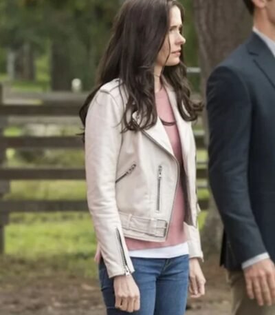 Superman and Lois Lane Off White Jacket