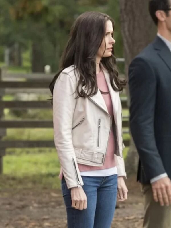 Superman and Lois Lane Off White Jacket