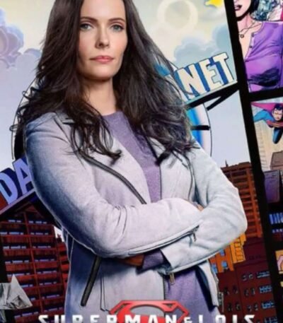 Superman and Lois Lane Real Leather Jacket