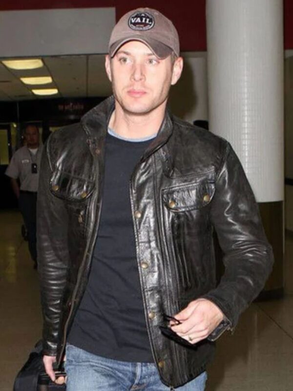 Supernatural Dean Winchester Brown Genuine Leather Jacket