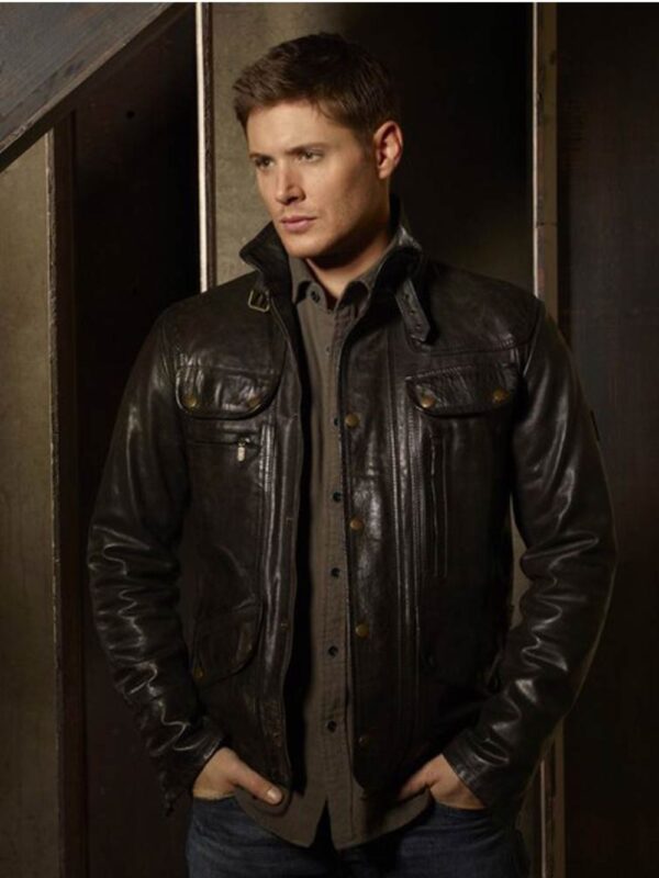 Supernatural Dean Winchester Brown Genuine Leather Jacket