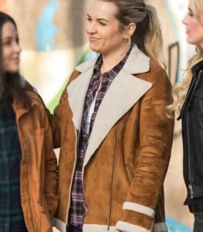 Supernatural Donna Hanscum Brown Suede Jacket