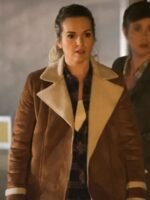 Supernatural Donna Hanscum Brown Suede Jacket