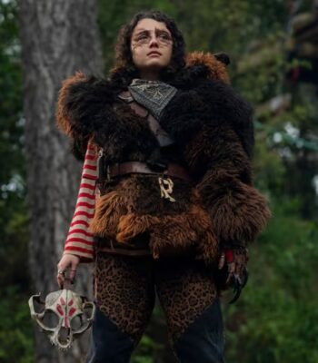 Sweet Tooth Bear Shearling Costume Jacket