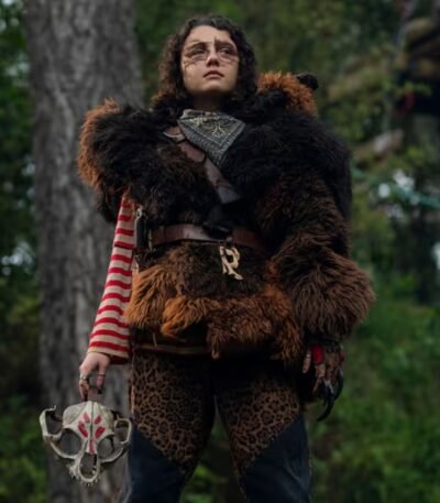 Sweet Tooth Bear Shearling Costume Jacket