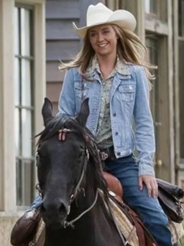 TV Series Heartland Amber Marshall Blue Jacket