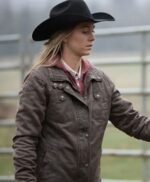 TV Series Heartland Amber Marshall Brown Jacket