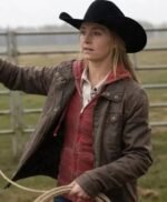TV Series Heartland Amber Marshall Brown Jacket
