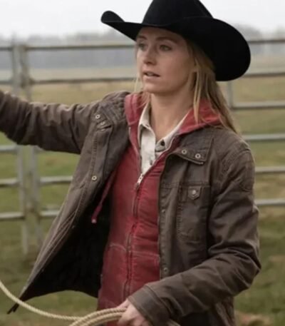 TV Series Heartland Amber Marshall Brown Jacket