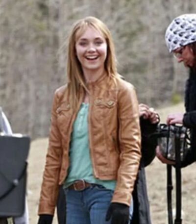 TV Series Heartland Amber Marshall Brown Leather Jacket