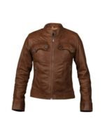 TV Series Heartland Amber Marshall Brown Leather Jacket