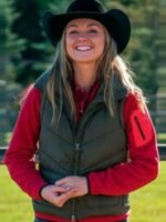 TV Series Heartland Amber Marshall Green Vest