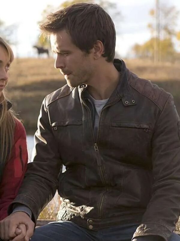 TV Series Heartland Graham Wardle Brown Jacket