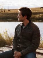 TV Series Heartland Graham Wardle Brown Jacket