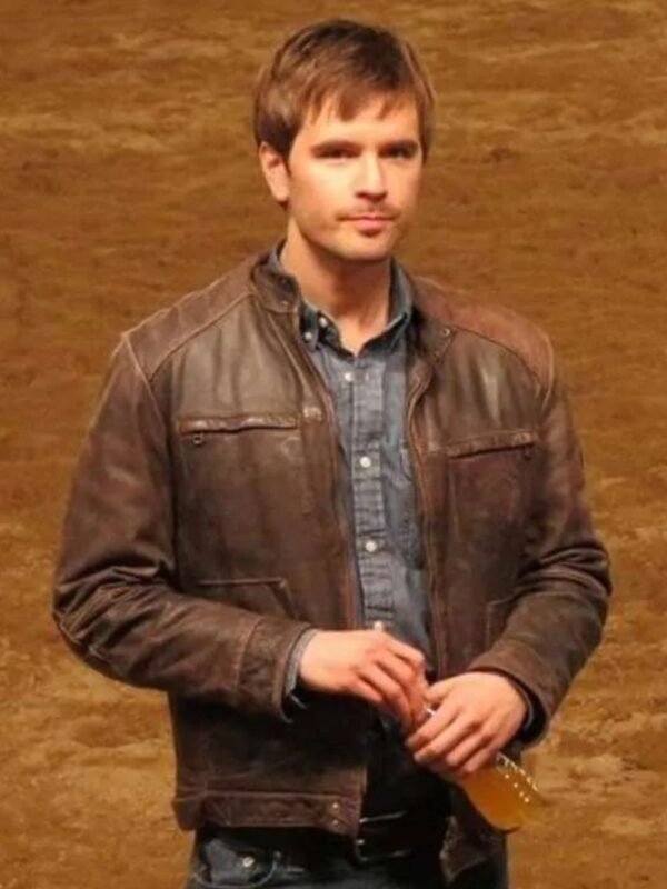TV Series Heartland Graham Wardle Brown Jacket