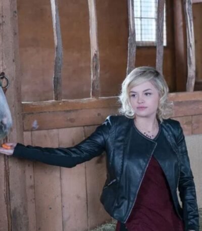 TV Series Heartland Jessica Amlee Leather Jacket